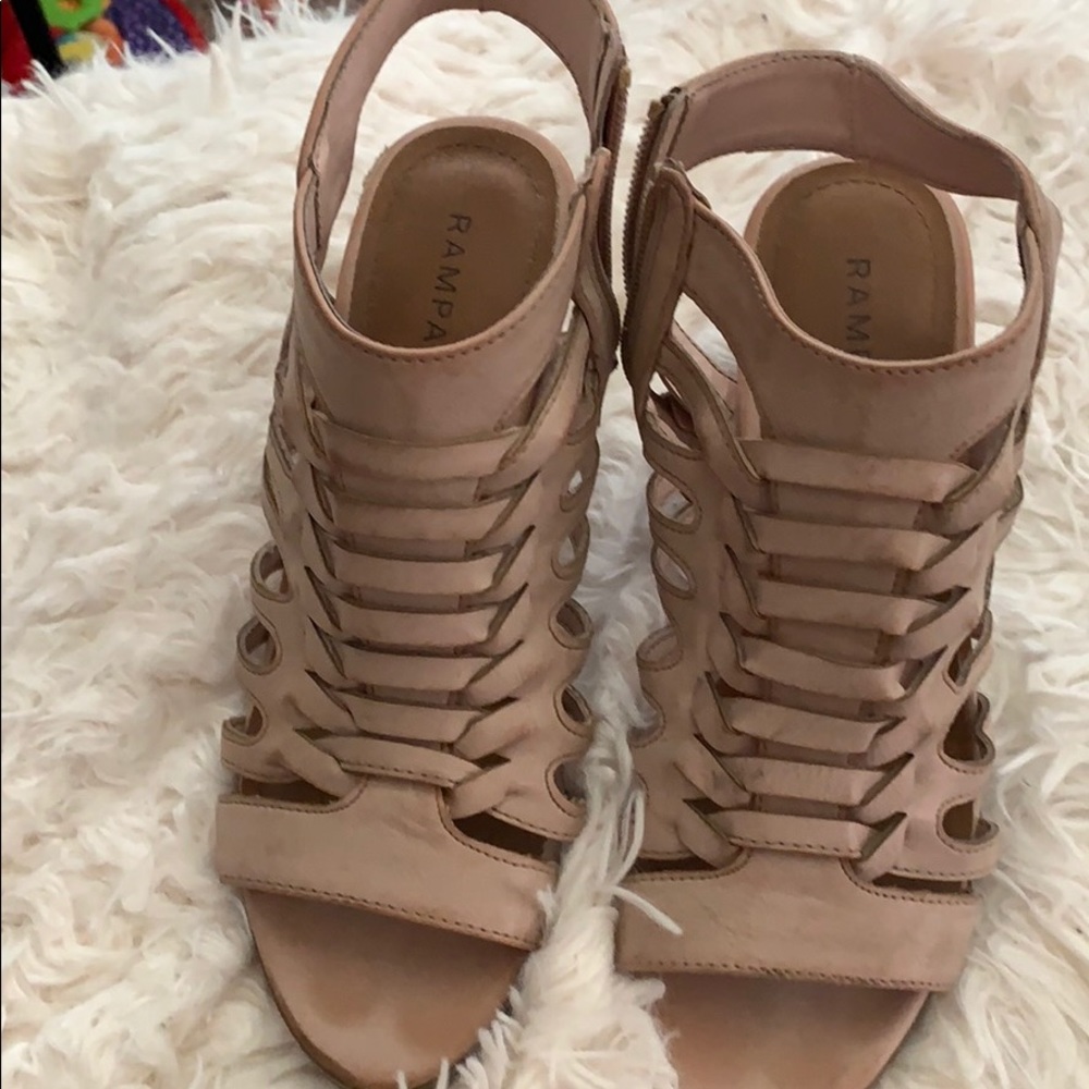 Boho leather sandal